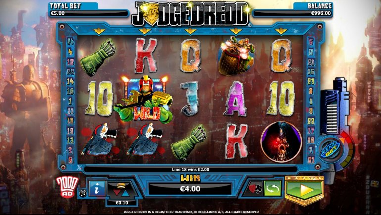 slot giudice dredd